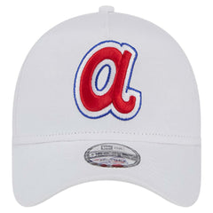 Atlanta Braves TC A-Frame 9FORTY Adjustable Hat - White | New Era