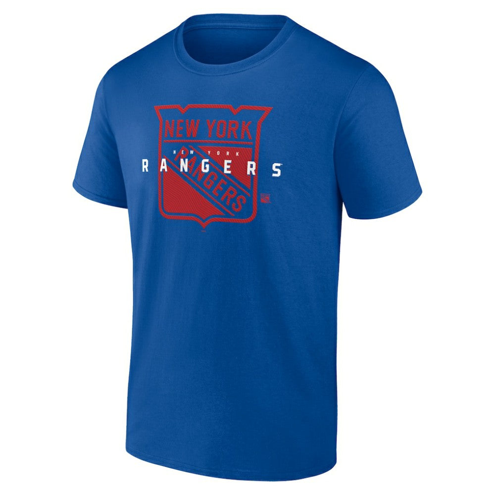 New York Rangers Logo Athletic Coordinate T-Shirt