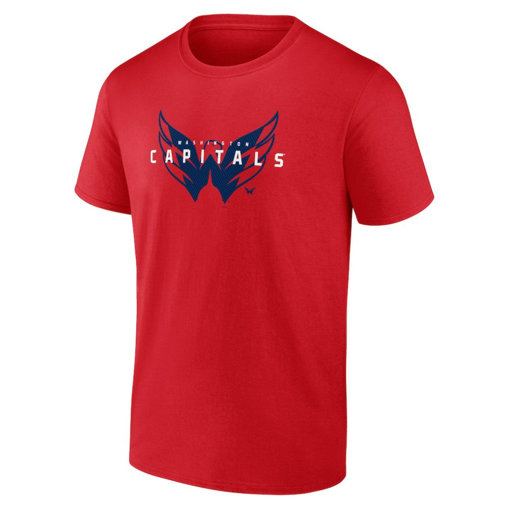 Washington Capitals Logo Athletic Coordinate T-Shirt