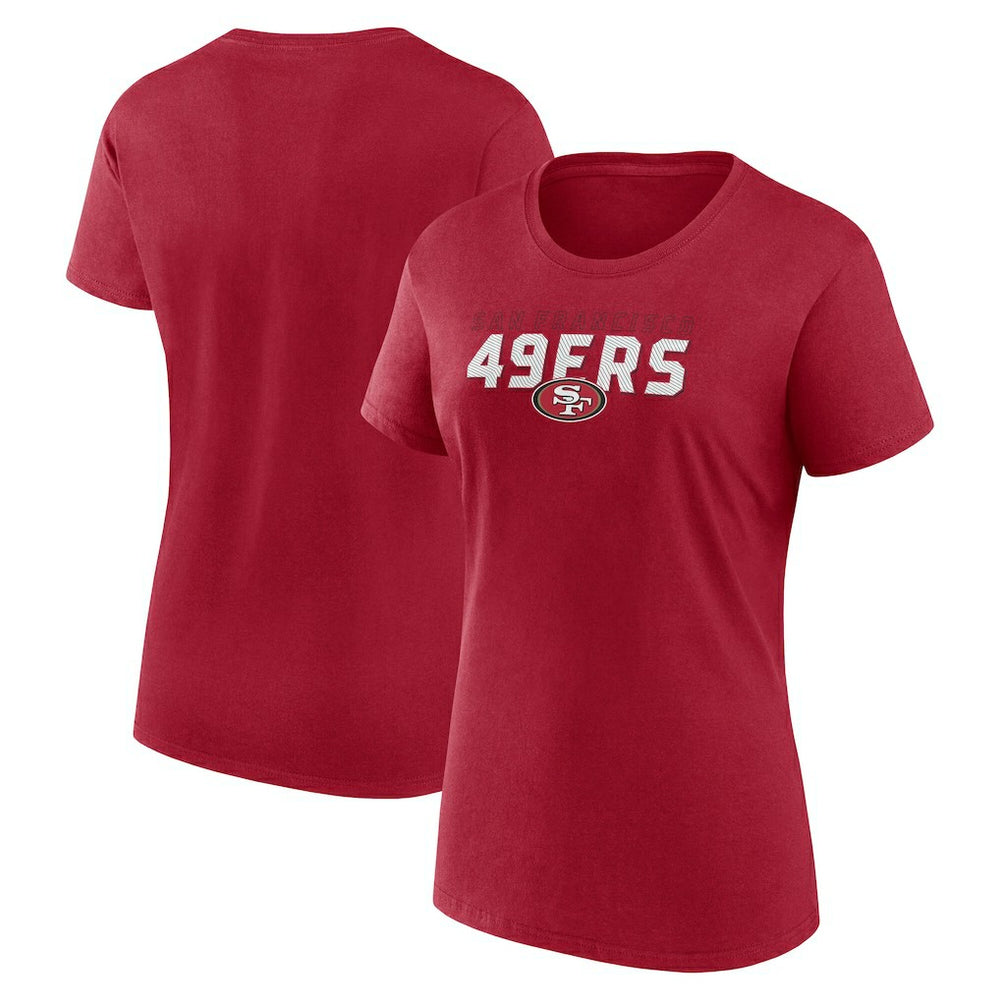 NFL San Francisco 49ers Logo Athletic Women's Lean T-Shirt