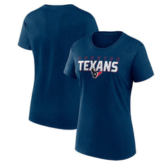 NFL Houston Texans Logo Athletic Women's Lean T-Shirt