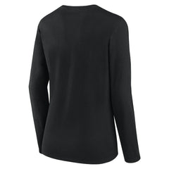 NFL New Orleans Saints Logo Athletic Women's Grip Long Sleeve T-Shirt