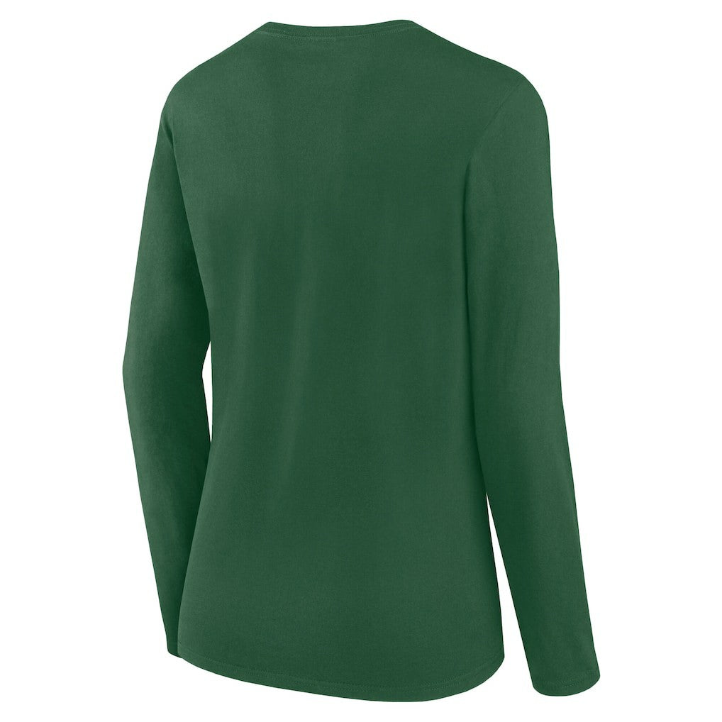 NFL New York Jets Logo Athletic Women's Grip Long Sleeve T-Shirt