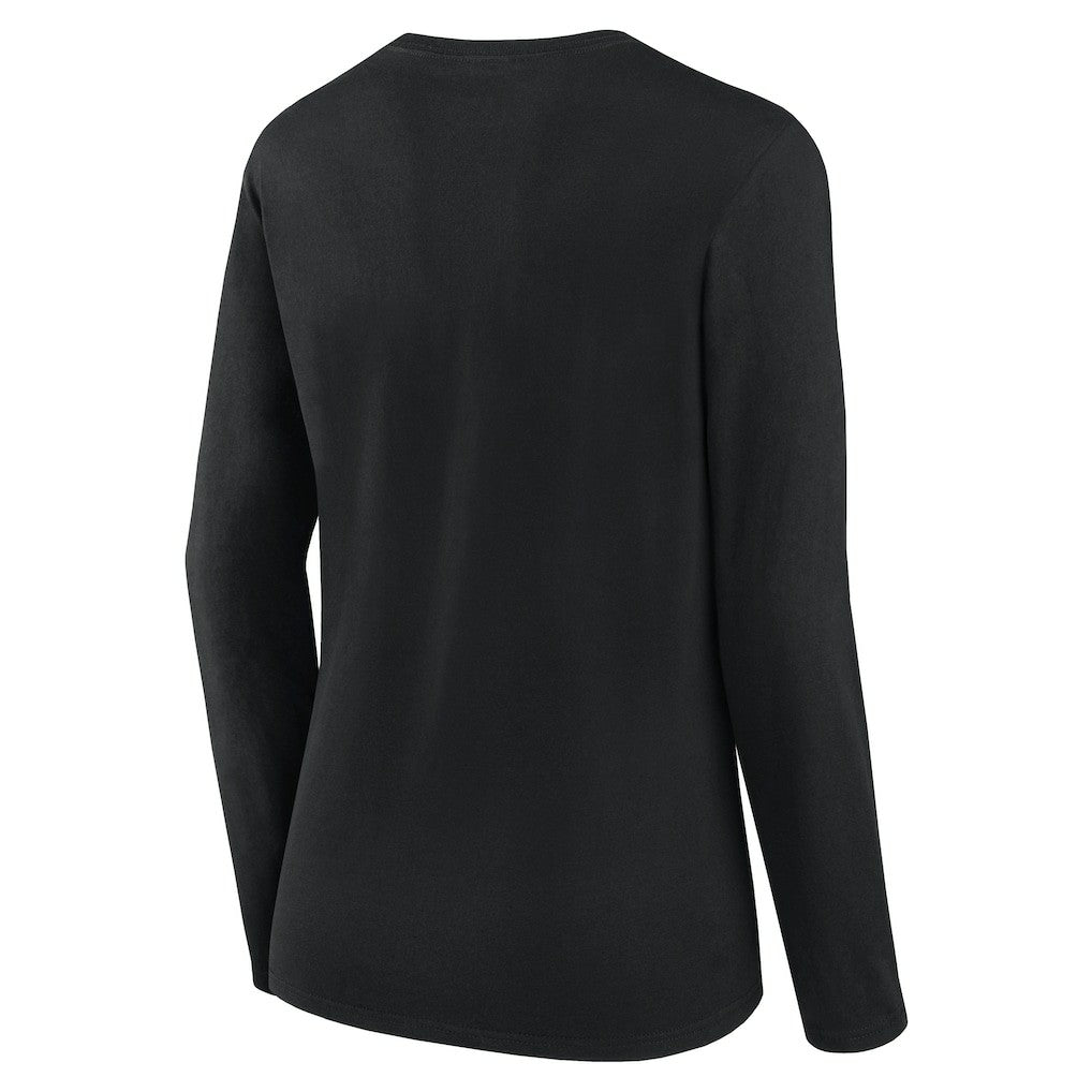 NFL Pittsburgh Steelers Logo Athletic Women's Grip Long Sleeve T-Shirt