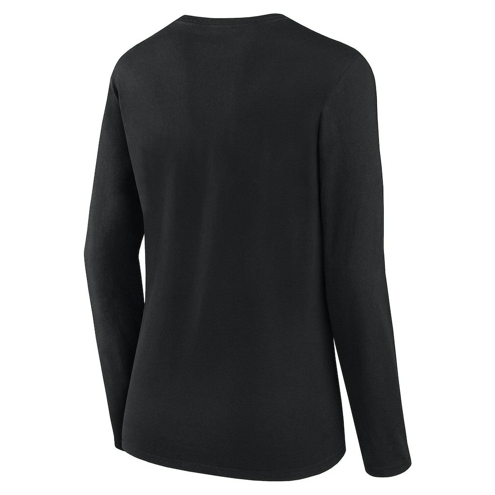NFL Atlanta Falcons Logo Athletic Women's Grip Long Sleeve T-Shirt