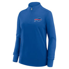 NFL Buffalo Bills Logo Athletic Women's Velocity Quarter-Zip Jacket