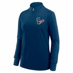 NFL Houston Texans Logo Athletic Women's Velocity Quarter-Zip Jacket