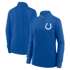 NFL Indianapolis Colts Logo Athletic Women's Velocity Quarter-Zip Jacket