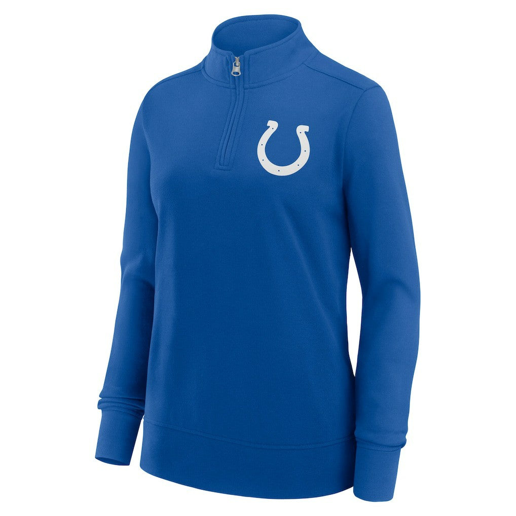 NFL Indianapolis Colts Logo Athletic Women's Velocity Quarter-Zip Jacket