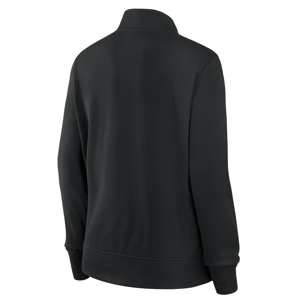 NFL New Orleans Saints Logo Athletic Women's Velocity Quarter-Zip Jacket