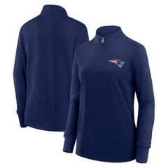 NFL New England Patriots Logo Athletic Women's Velocity Quarter-Zip Jacket