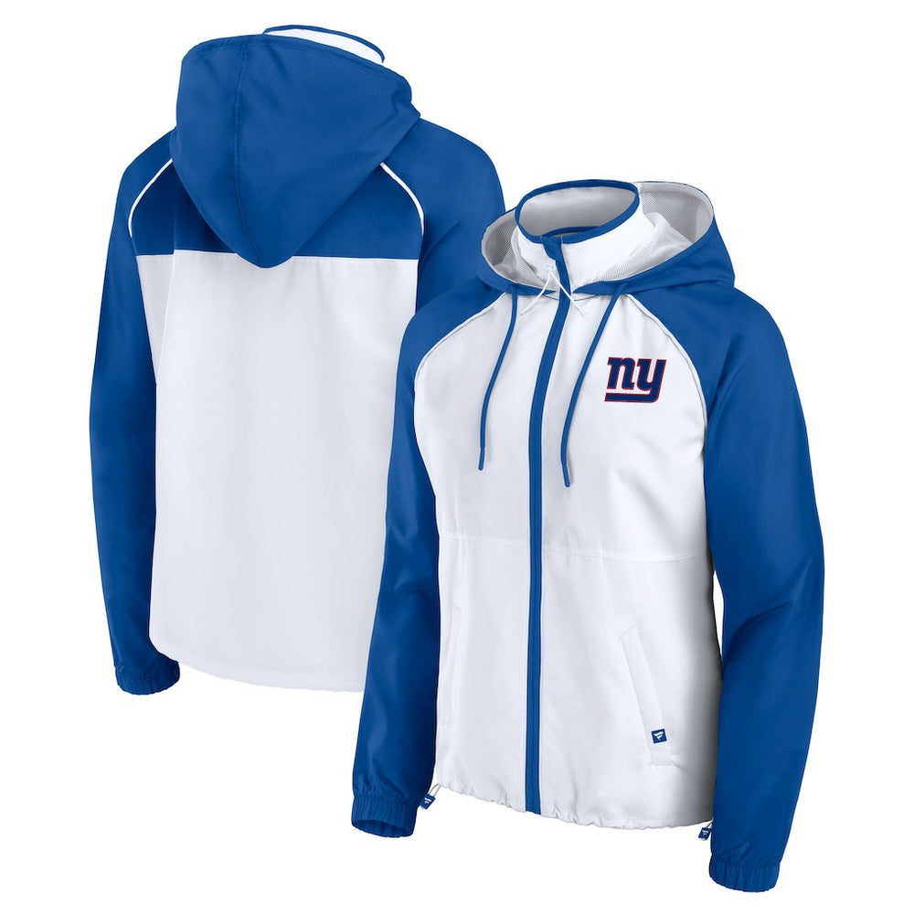 NFL New York Giants Women's Full-Zip Anorak Hoodie Jacket