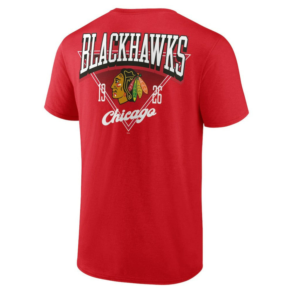 Chicago Blackhawks Logo Athletic Never Over T-Shirt