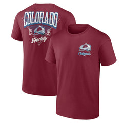 Colorado Avalanche Logo Athletic Never Over T-Shirt