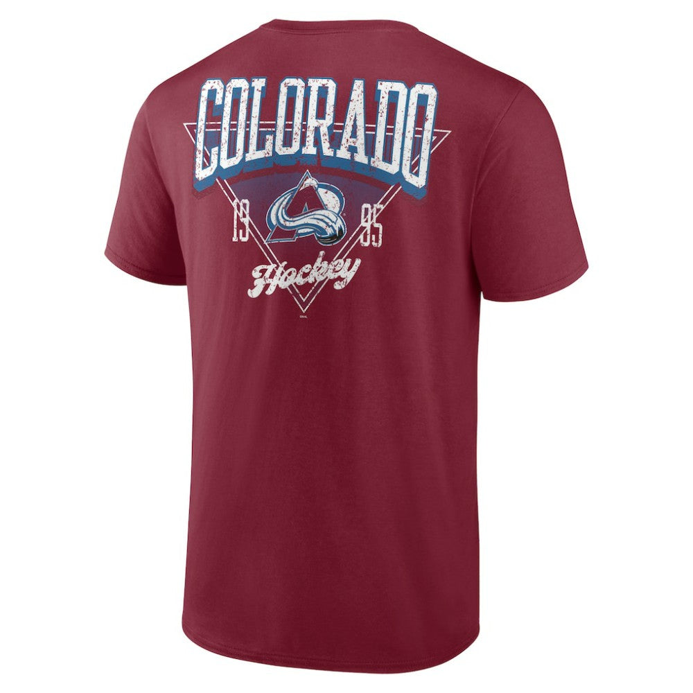 Colorado Avalanche Logo Athletic Never Over T-Shirt