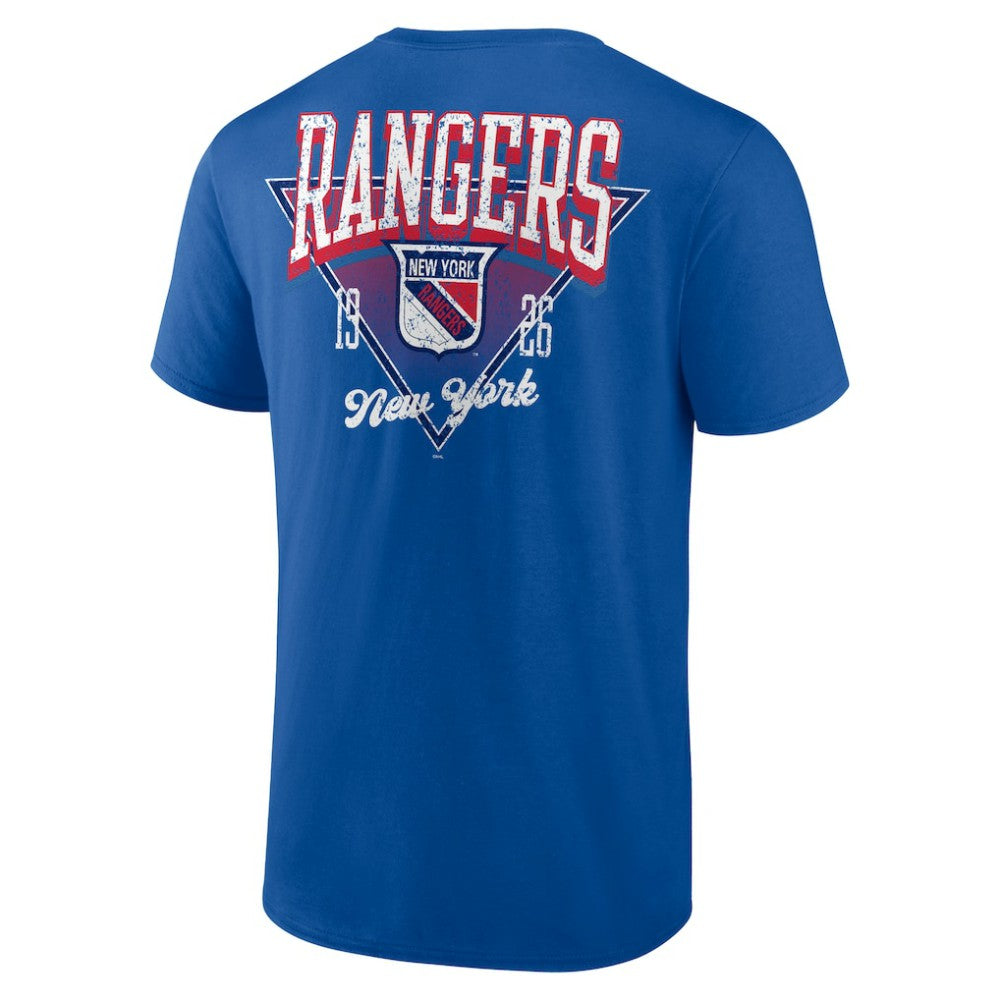 New York Rangers Logo Athletic Never Over T-Shirt