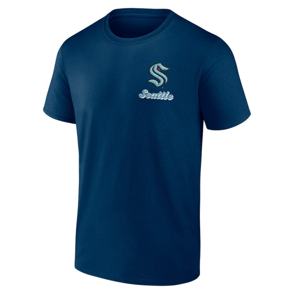Seattle Kraken Logo Athletic Never Over T-Shirt