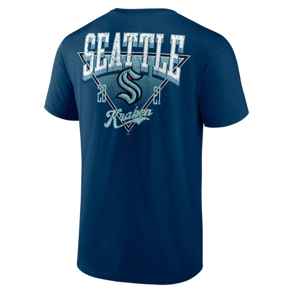 Seattle Kraken Logo Athletic Never Over T-Shirt