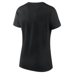 Pittsburgh Penguins Logo Athletic Women's Launch Scoop Neck T-Shirt
