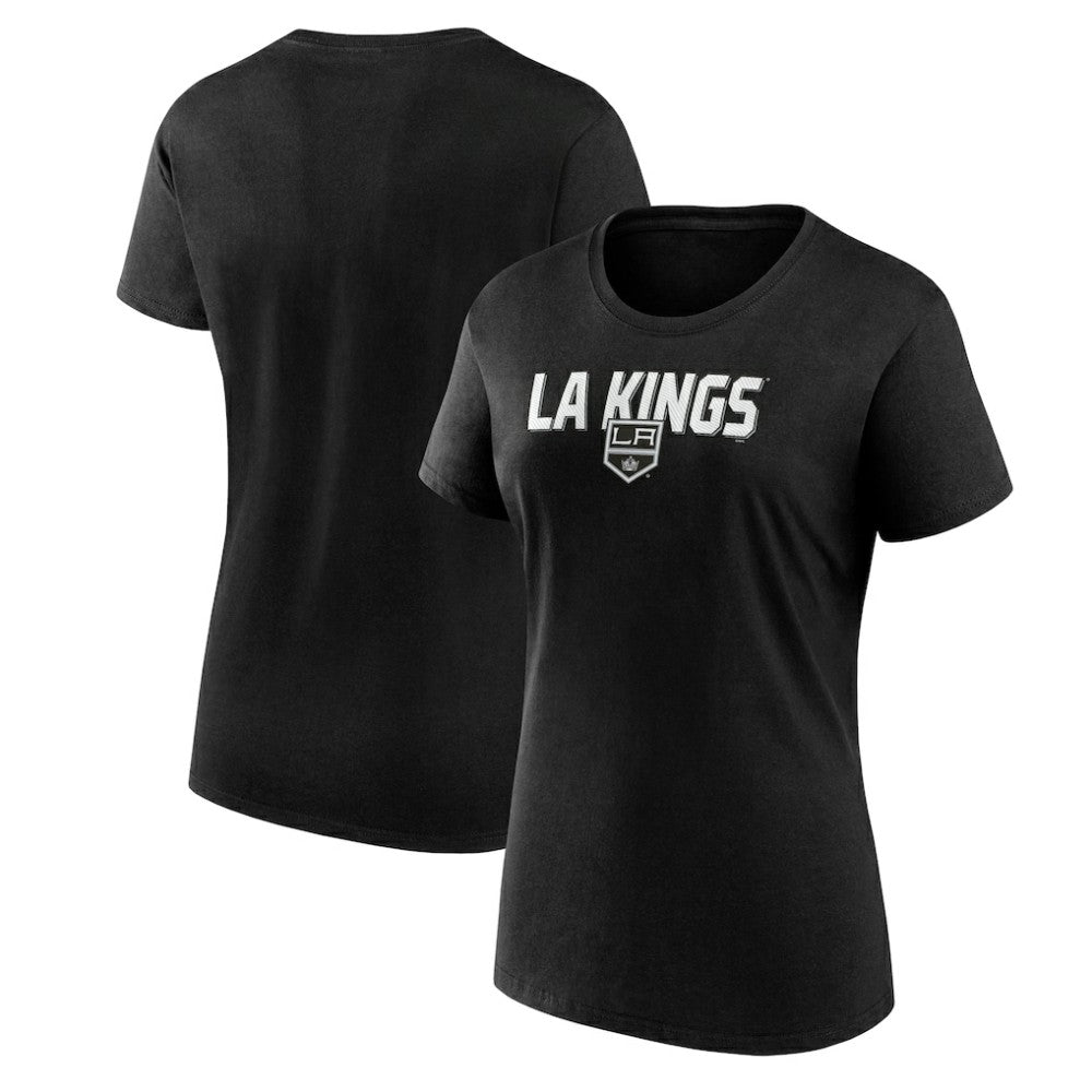 Los Angeles Kings Logo Athletic Women's Launch Scoop Neck T-Shirt