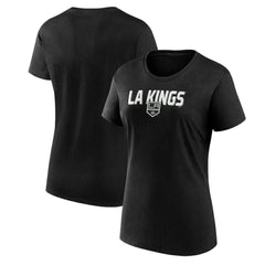 Los Angeles Kings Logo Athletic Women's Launch Scoop Neck T-Shirt