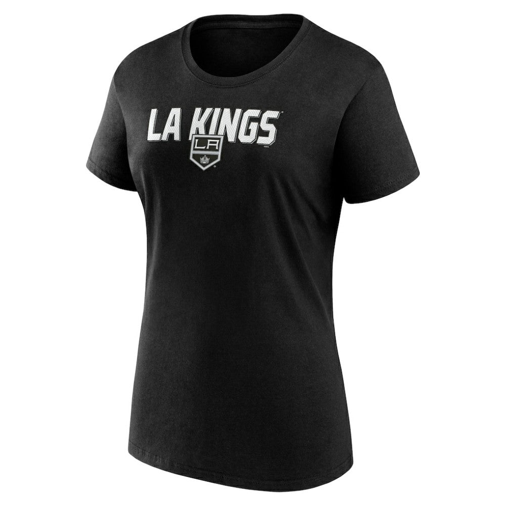 Los Angeles Kings Logo Athletic Women's Launch Scoop Neck T-Shirt
