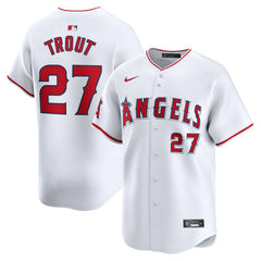 Mike Trout Los Angeles Angels Youth Home Limited Player Jersey - White | Nike