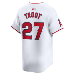 Mike Trout Los Angeles Angels Youth Home Limited Player Jersey - White | Nike