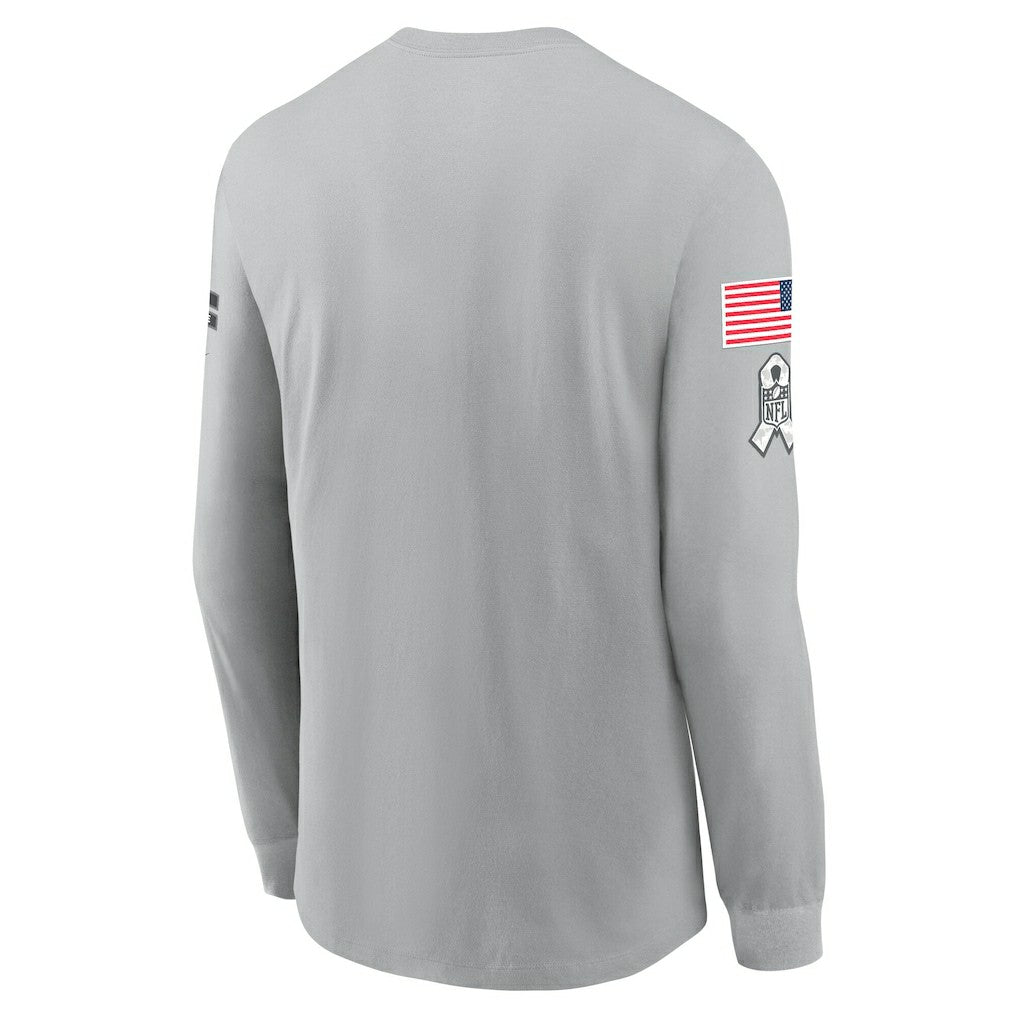 NFL Dallas Cowboys 2024 Salute To Service Long Sleeve T-Shirt