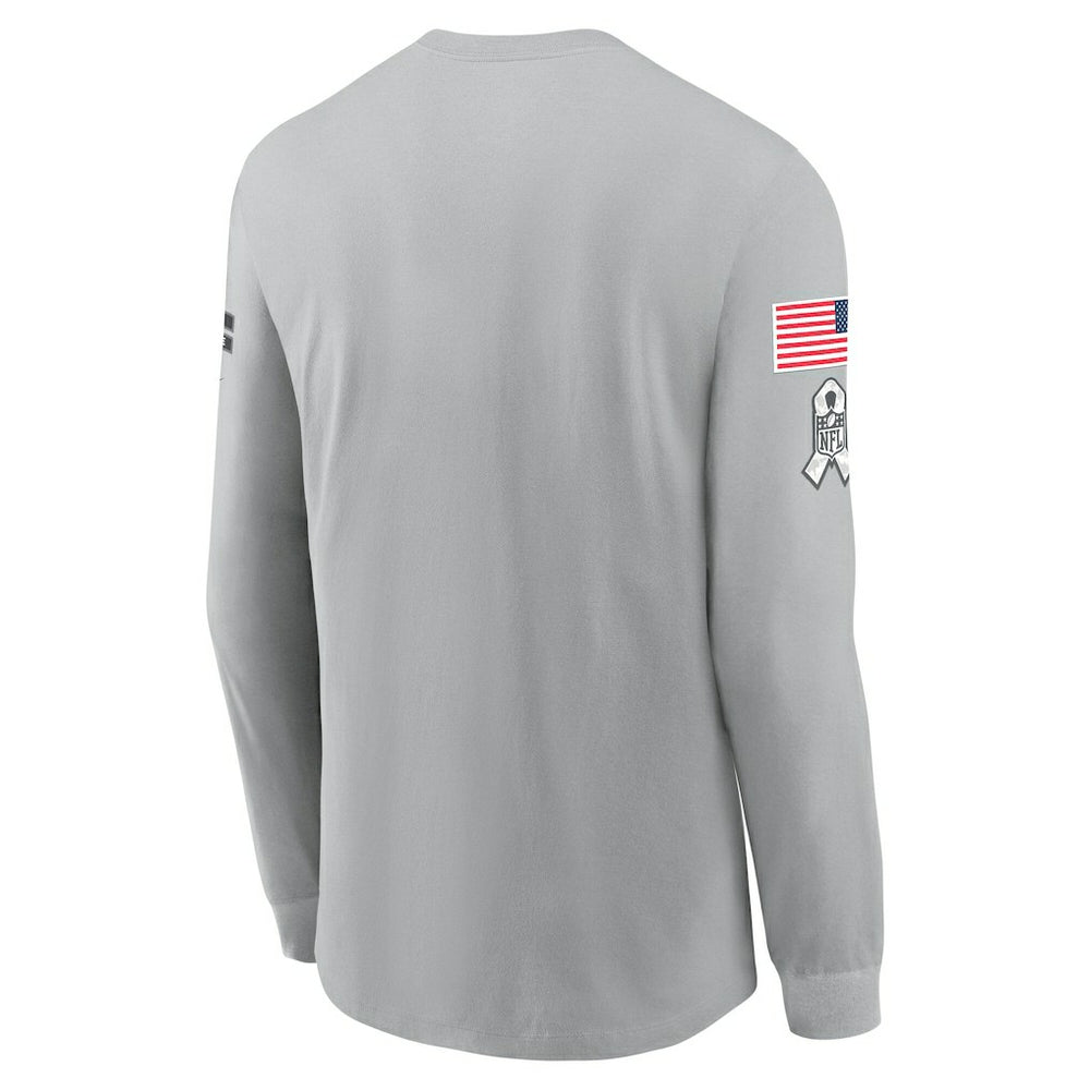 NFL Dallas Cowboys 2024 Salute To Service Long Sleeve T-Shirt