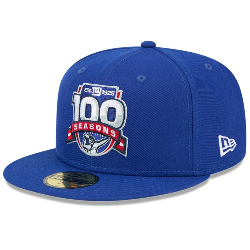 NFL New York Giants 100th Season 59FIFTY Fitted Hat