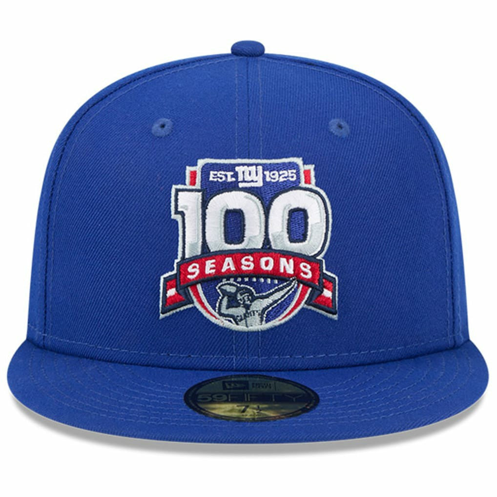 NFL New York Giants 100th Season 59FIFTY Fitted Hat