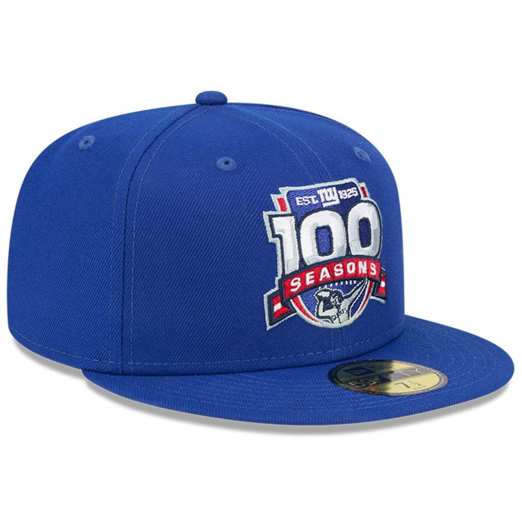 NFL New York Giants 100th Season 59FIFTY Fitted Hat