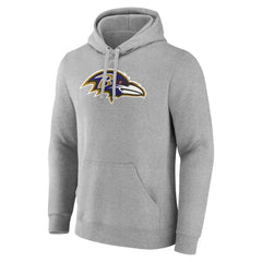 NFL Baltimore Ravens Lamar Jackson  Icon Player Name & Number Pullover Hoodie
