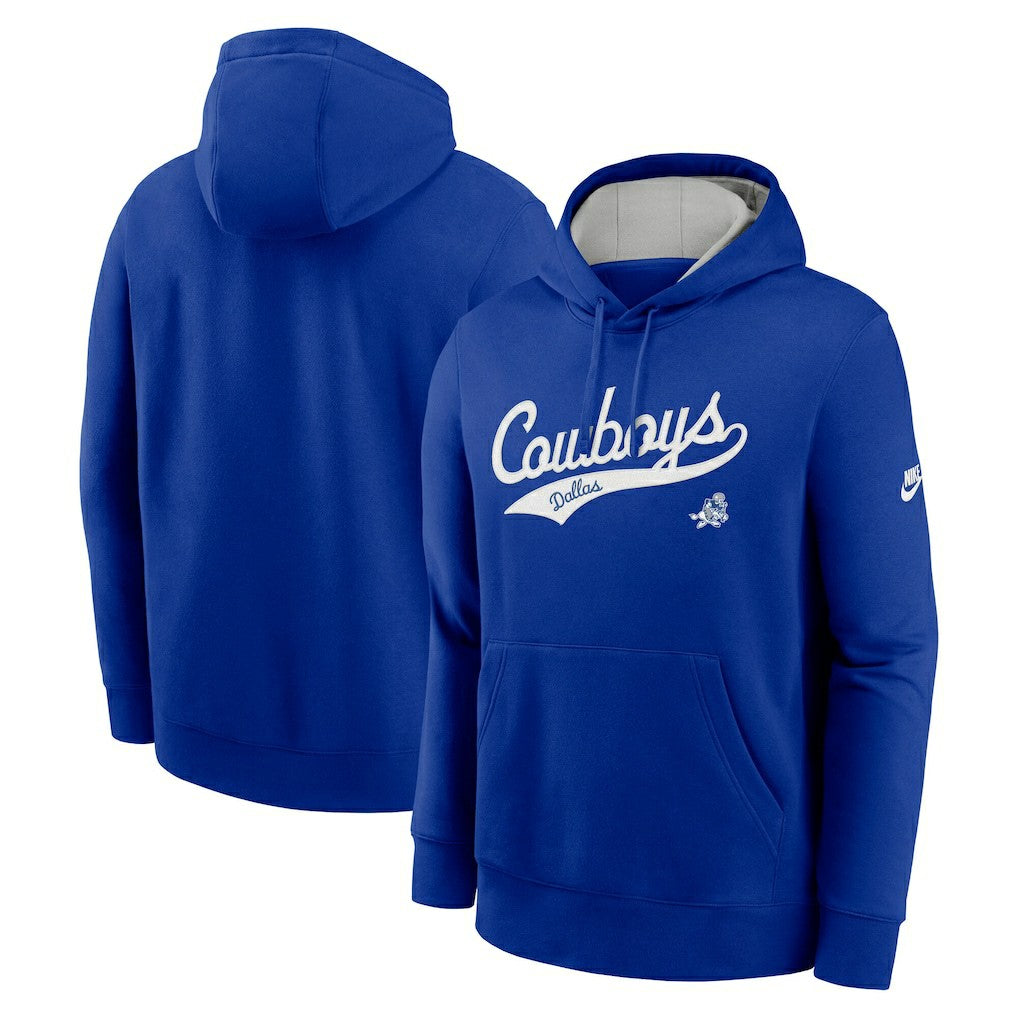 NFL Dallas Cowboys Rewind Club Logo Pullover Hoodie