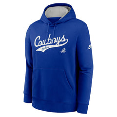 NFL Dallas Cowboys Rewind Club Logo Pullover Hoodie