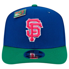 San Francisco Giants 2024 Big League Chew Flavor Pack 9SEVENTY Adjustable Hat - Royal/Green | New Era