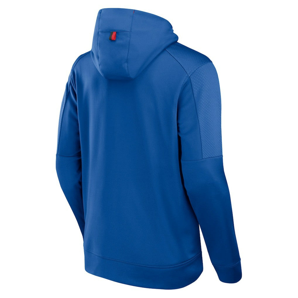 Philadelphia 76ers Baller Defender Performance Full-Zip Hoodie - Royal | Fanatics shop