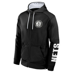 Brooklyn Nets Baller Defender Performance Full-Zip Hoodie - Black | Fanatics discount