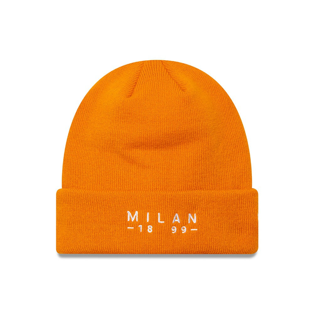 AC Milan New Era Wordmark Cuffed Knit Hat / Soccer Hot sale