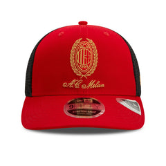 AC Milan New Era Heritage Gold Original Fit 9FIFTY Stretch-Snap Hat / Soccer Online