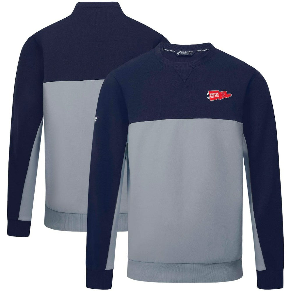 Boston Red Sox Levelwear  Legacy Rafters Pullover Sweatshirt - Navy