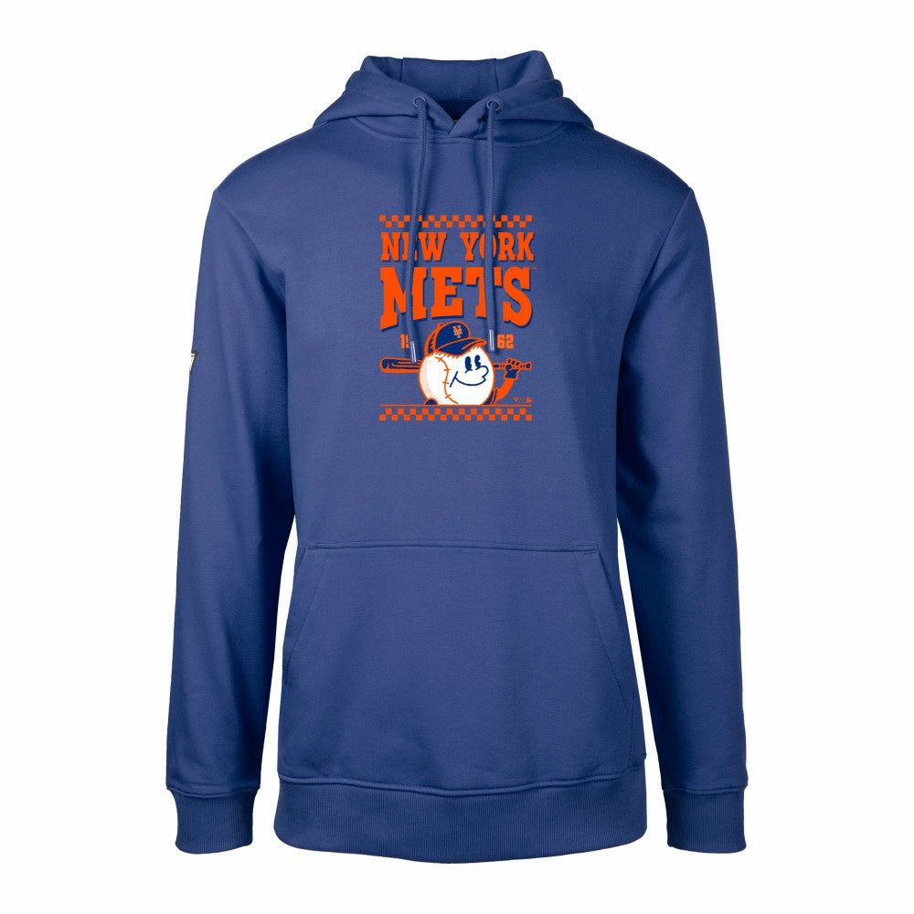 New York Mets Levelwear  Podium Inaugural Pullover Hoodie - Royal