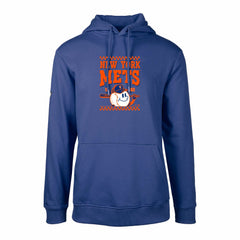 New York Mets Levelwear  Podium Inaugural Pullover Hoodie - Royal