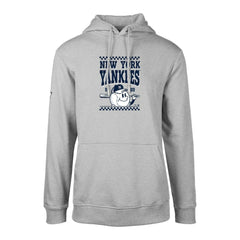 New York Yankees Levelwear  Podium Inaugural Pullover Hoodie - Gray