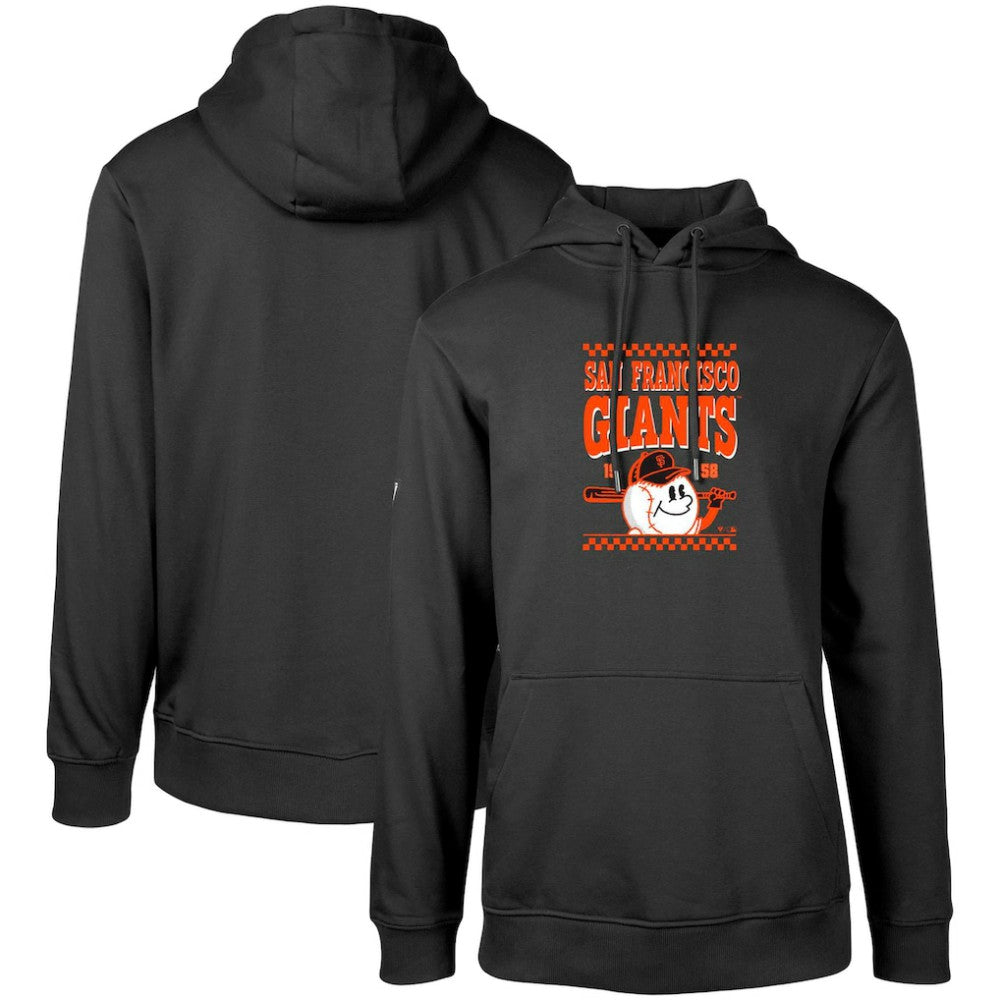 San Francisco Giants Levelwear  Podium Inaugural Pullover Hoodie - Black