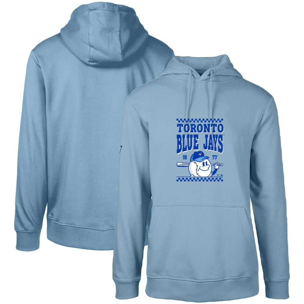 Toronto Blue Jays Levelwear  Podium Inaugural Pullover Hoodie - Powder Blue