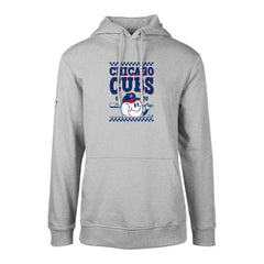 Chicago Cubs Levelwear  Podium Inaugural Pullover Hoodie - Gray