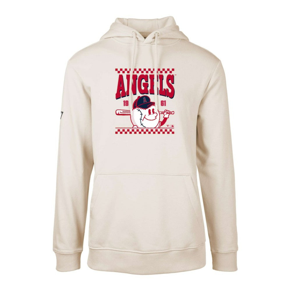 Los Angeles Angels Levelwear  Podium Inaugural Pullover Hoodie - Cream