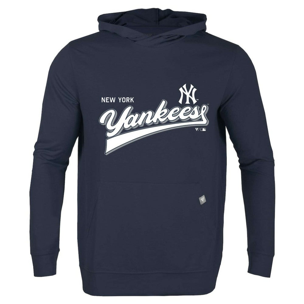 New York Yankees Levelwear  Relay 2.0 Retro Pullover Hoodie - Navy